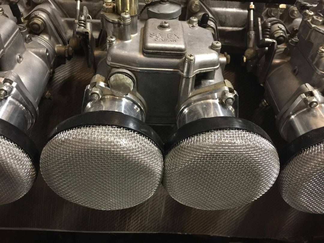 BBR Velocity Stack Filters Covers Mikuni Carburetor  Pair